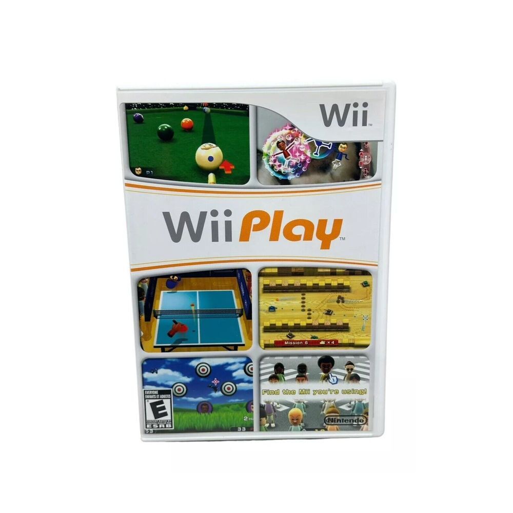Wii Play (Nintendo Wii, 2007) Complete and Tested